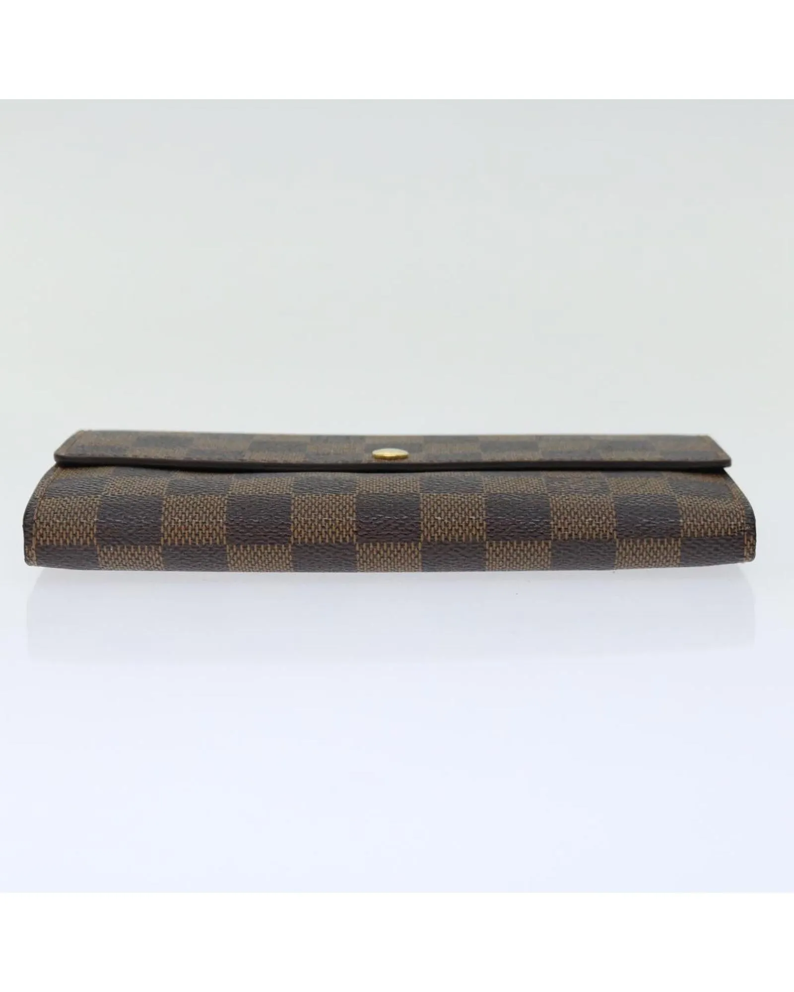 Authentic Louis Vuitton Damier Ebene Long Wallet