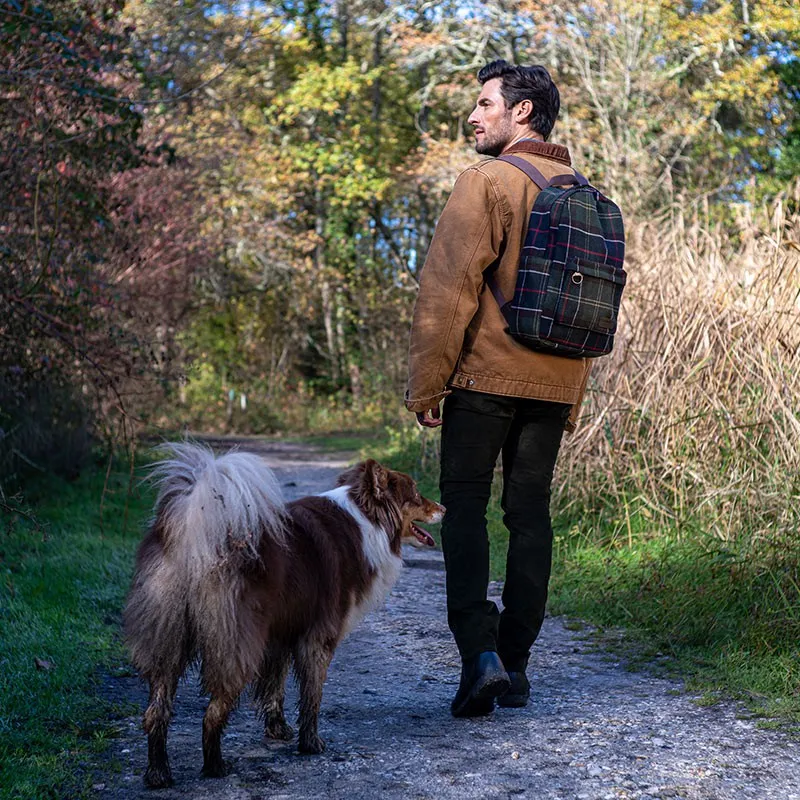 Barbour Carbridge Backpack in Classic Tartan