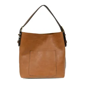 Classic Hobo Handbag in Hazelnut/Coffee