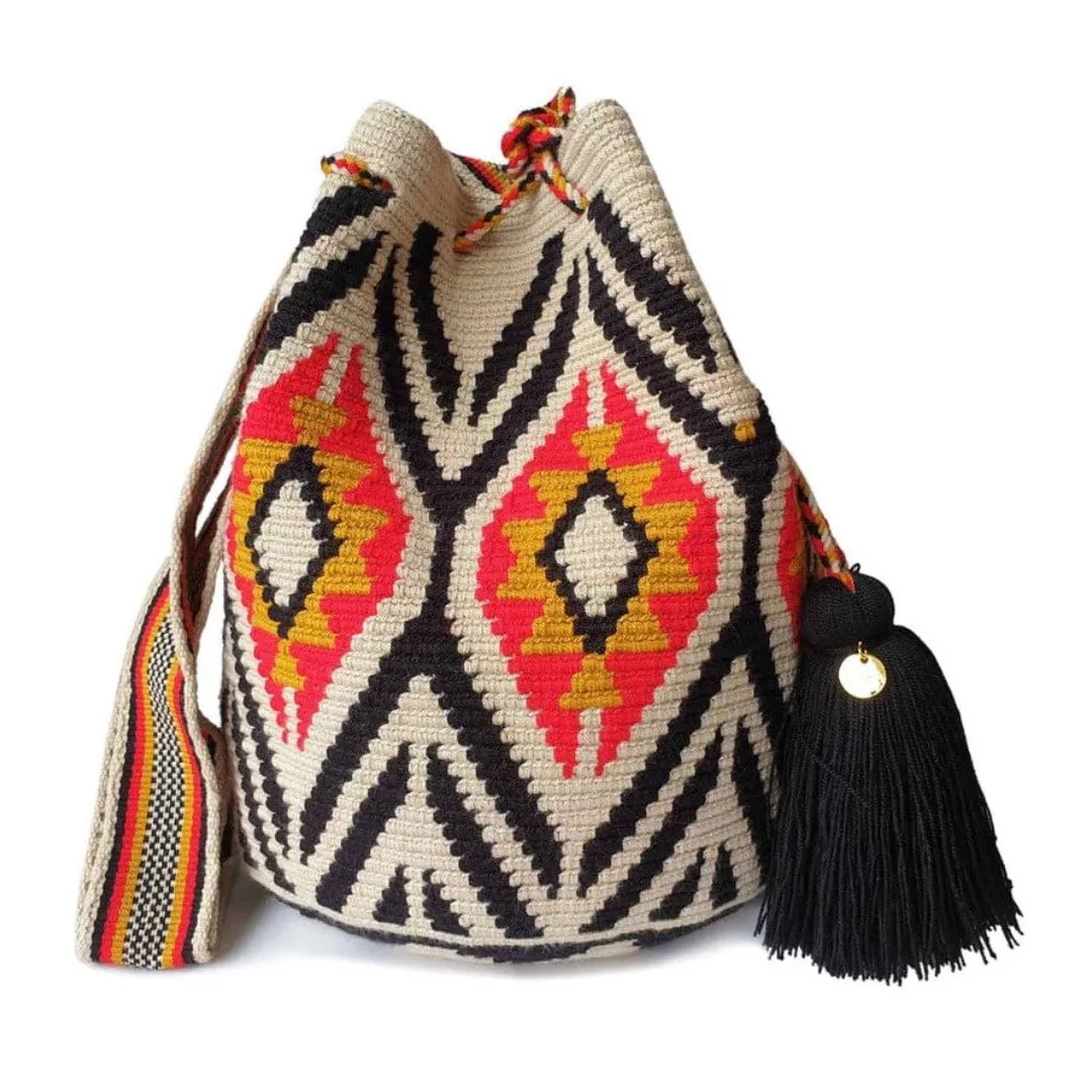 Crossbody Tribal Wayuu Bag L