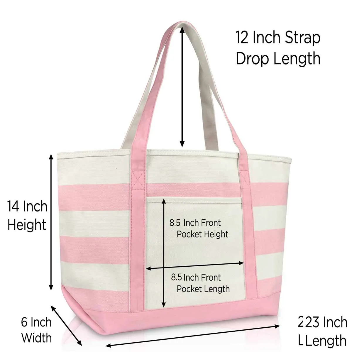 Dalix Sailboat Tote Bag