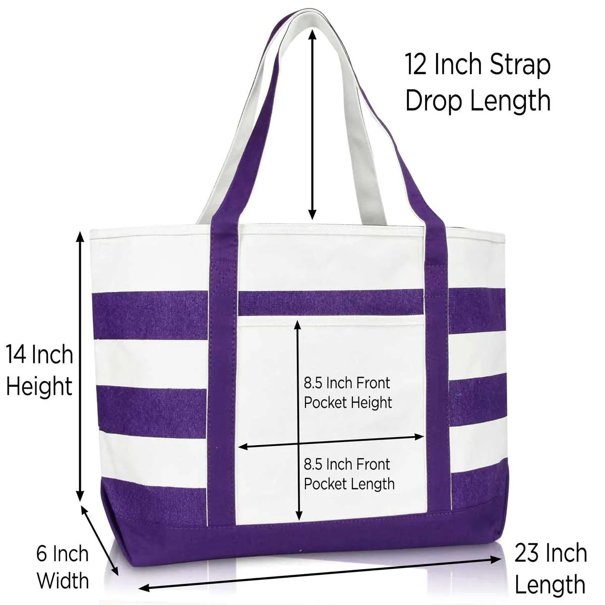 Dalix Sailboat Tote Bag