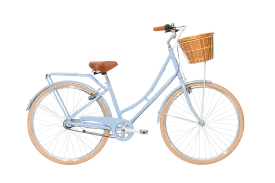 Ladies Deluxe Vintage Bike Sky Blue