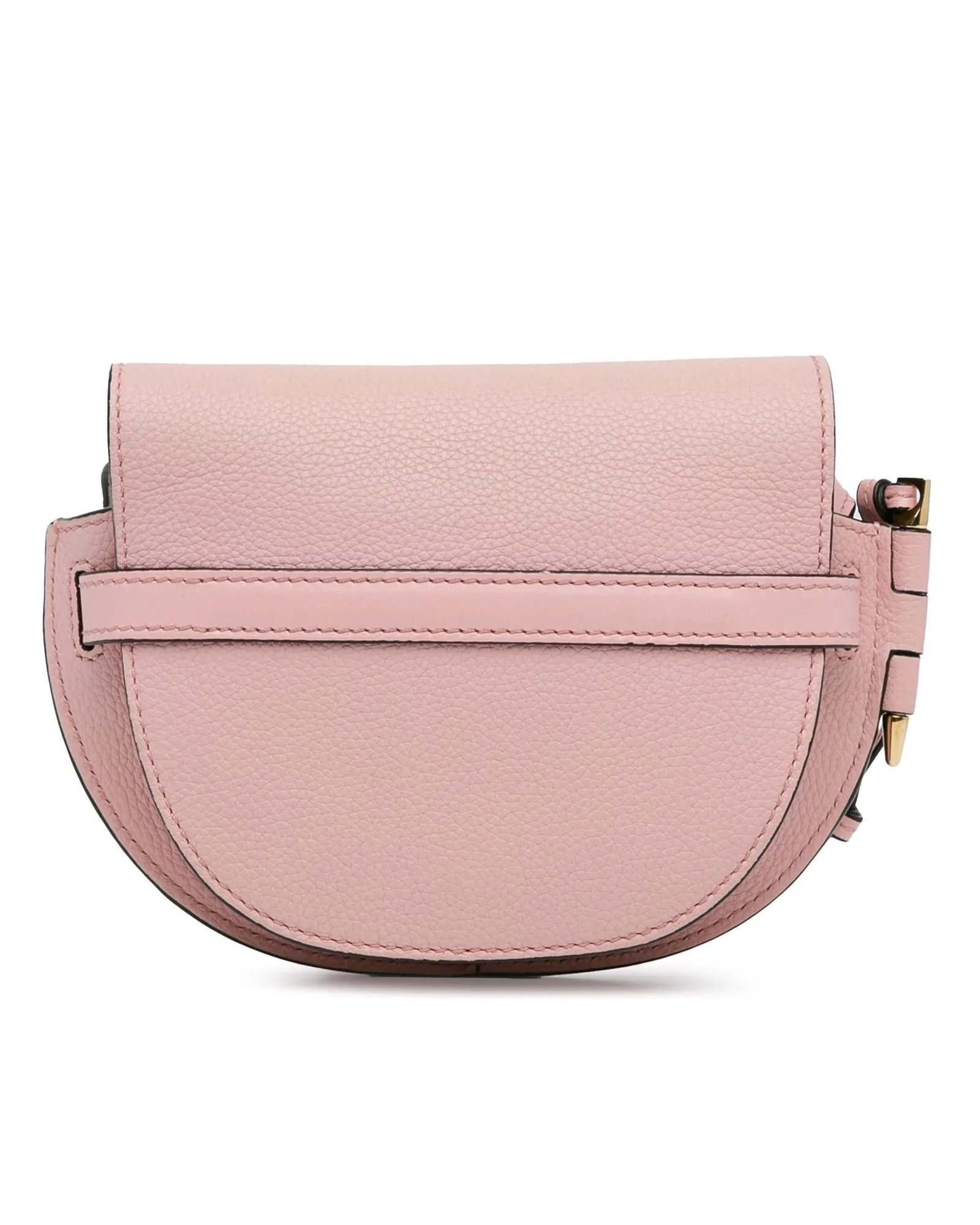 Leather Knotted Gate Crossbody Bag