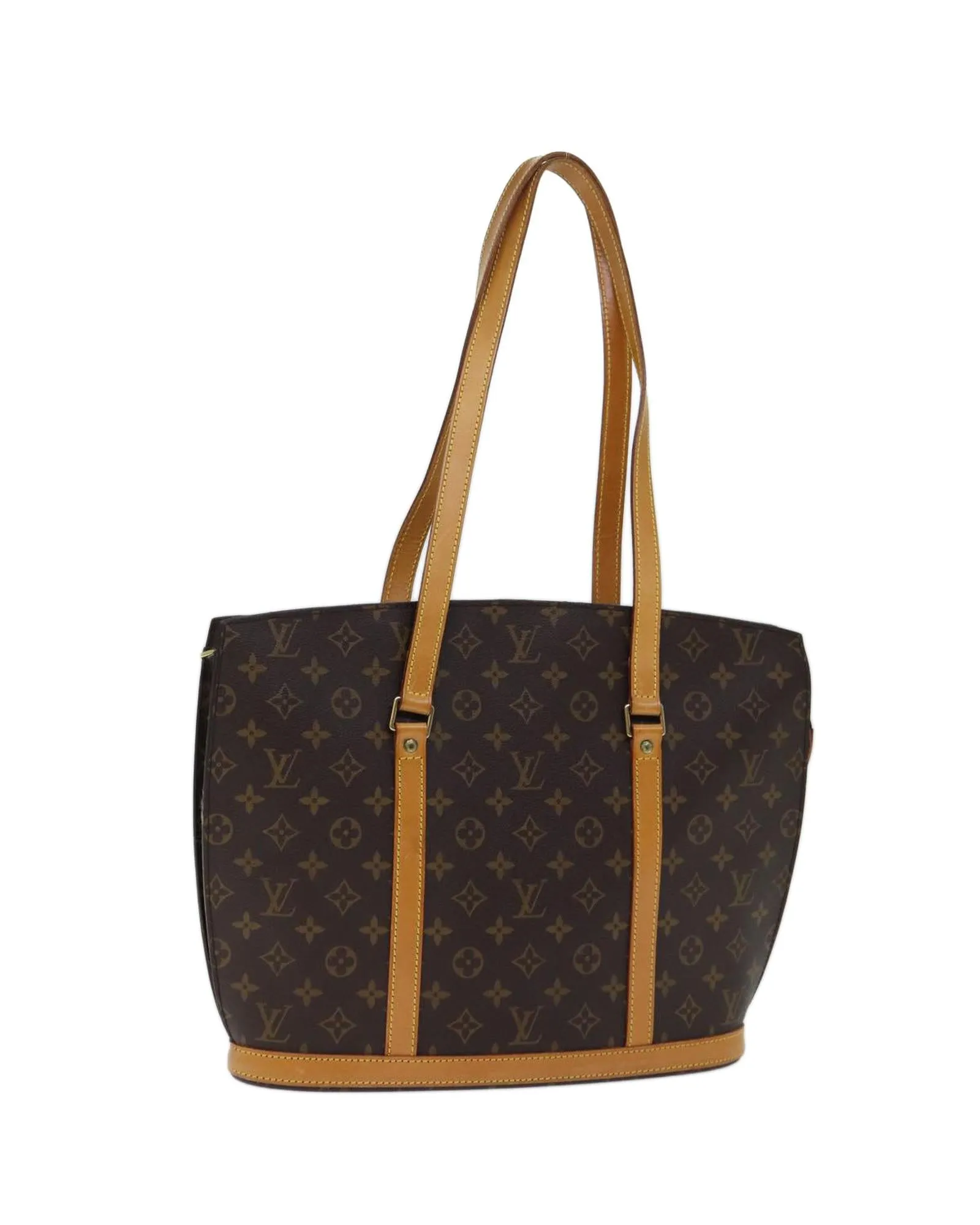 Monogram Tote Bag in Canvas Material