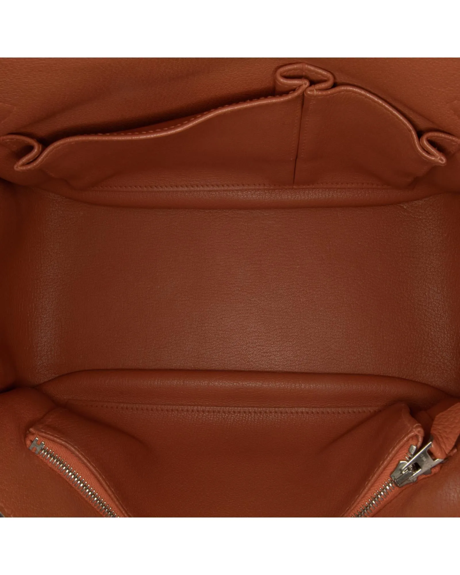 Palladium Lock Leather Flap Bag