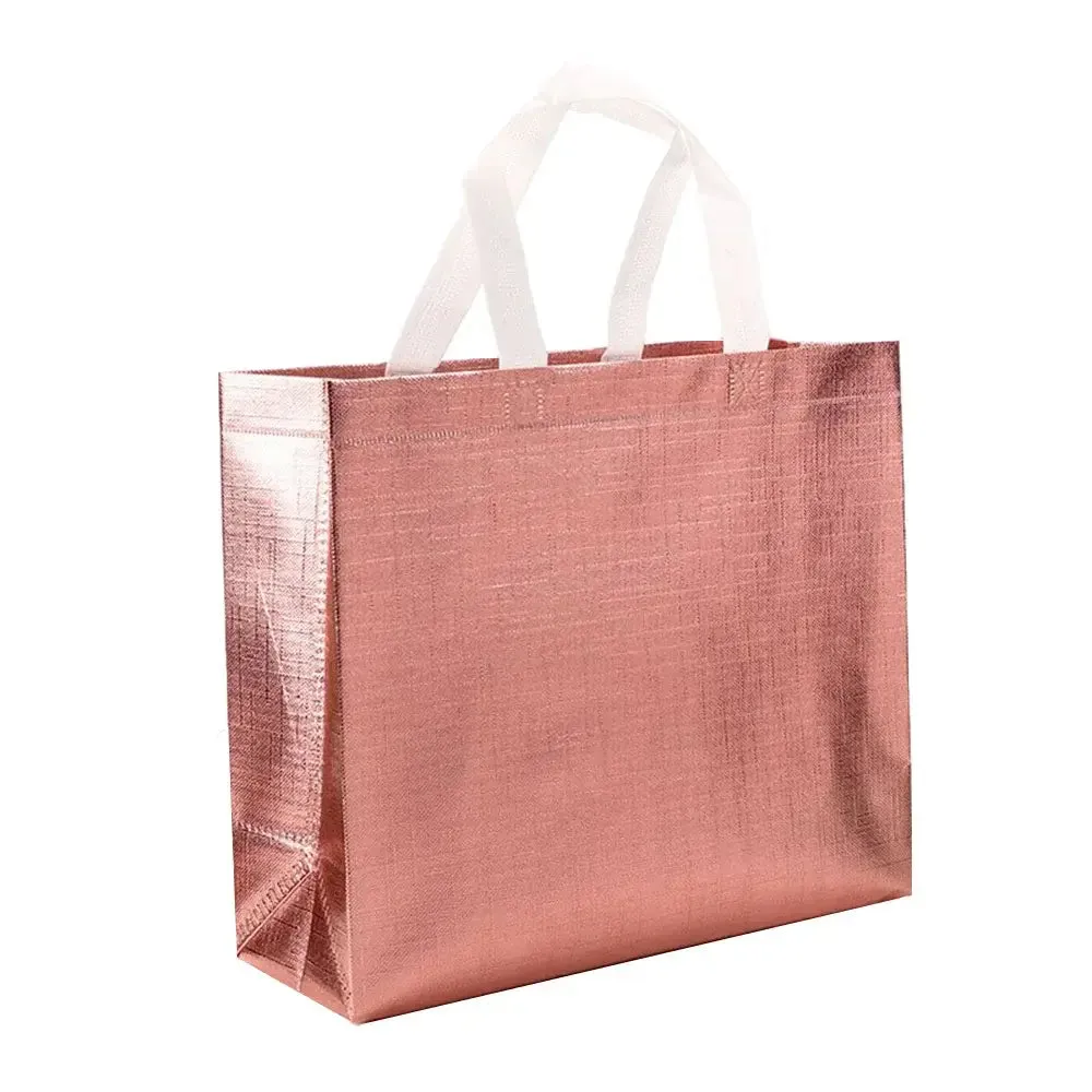 Personalized Metallic Tote Bag -Perfect for Bridesmaids!