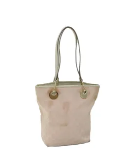 Pink GG Canvas Tote Bag with Accessory - Authentic Italian Designer