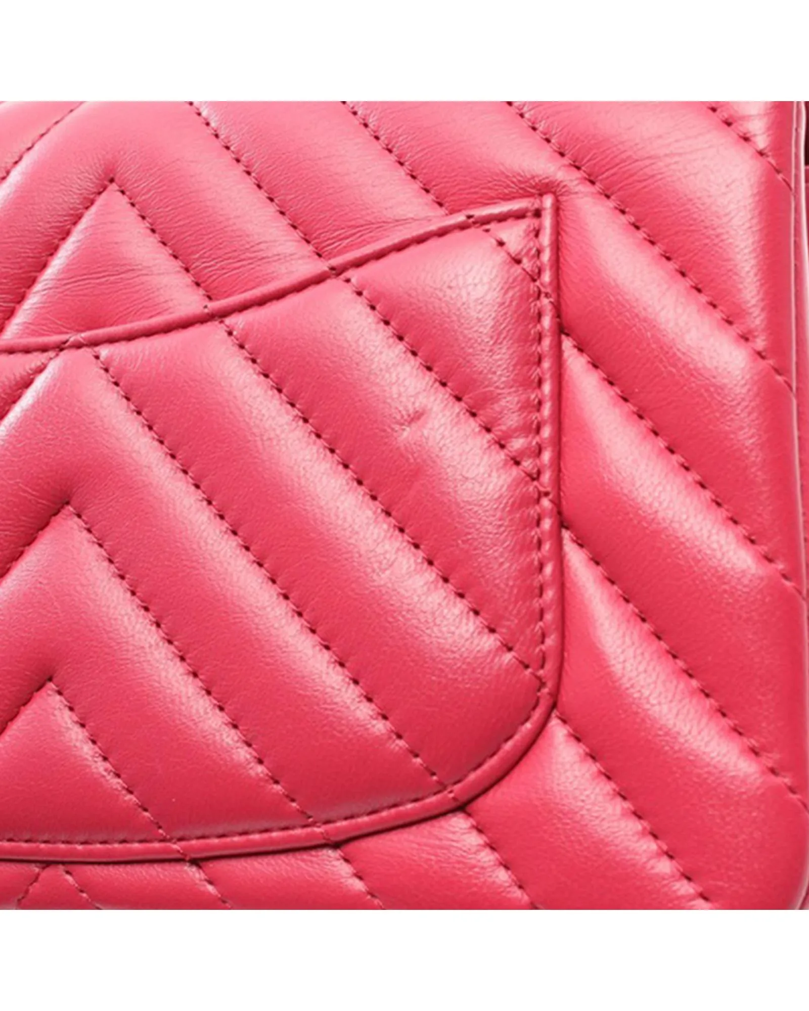 Quilted Lambskin Crossbody Bag with Chain Strap and CC Turn-Lock Closure