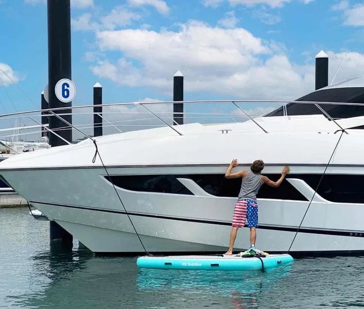 Solstice 8' X 5' Inflatable Traction Pad Dock