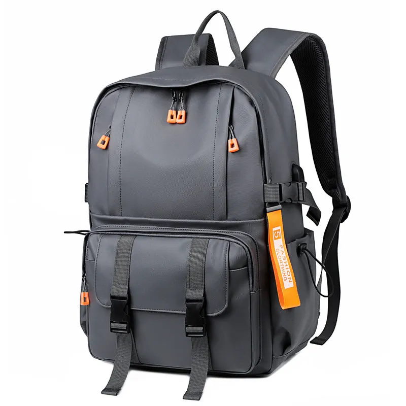 Strict Selection Men's Business Commute Backpack Casual Large Capacity Gymnastic Valise Early High School and College Student Schoolbag