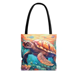 Tote Bag, Turtle bag, Beach Tote Bag