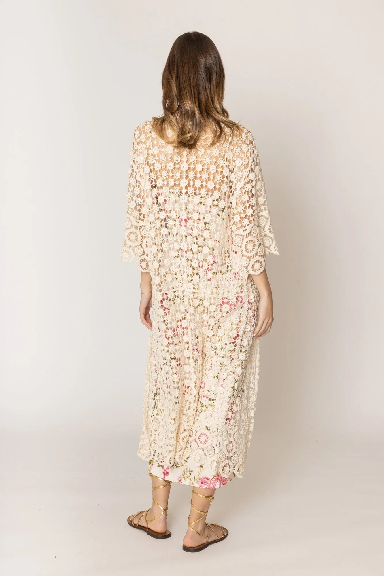 WLC310155 Belinda Crochet Kimono